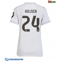 Fotballdrakt Dame Real Madrid Dean Huijsen #24 Hjemmedrakt 2025-26 Kortermet